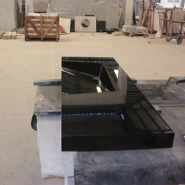Shanxi black  granite solid stone sink